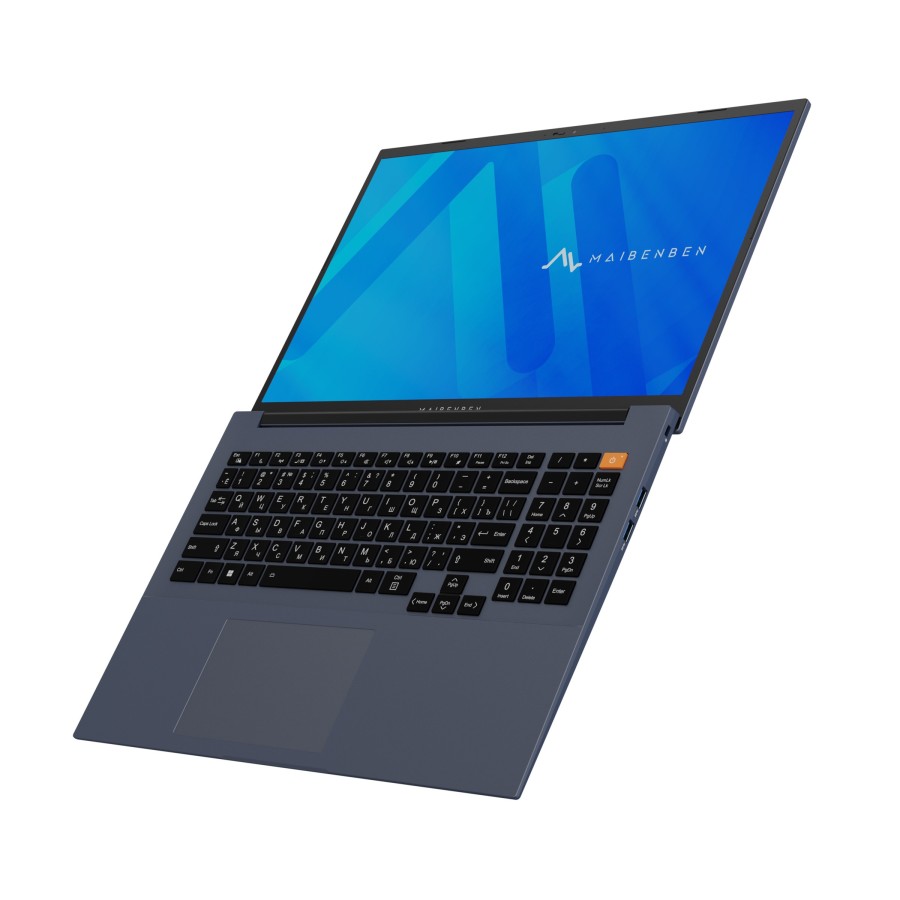 MAIBENBEN Medio M16C-R576UM AMD Ryzen 5 7640HS 4300MHz/16"/1920x1200/16GB/512GB SSD/AMD Radeon 760M/Wi-Fi/Bluetooth/Linux (M16C-R576UMF1SLURE0) Blue
