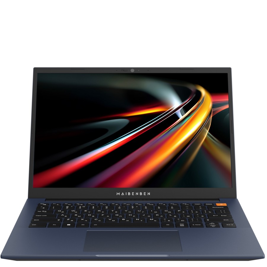 MAIBENBEN Smart S14C-R576UM AMD Ryzen 5 7640HS 4300MHz/14"/1920x1200/16GB/512GB SSD/AMD Radeon 760M/Wi-Fi/Bluetooth/Linux (S14C-R576UMF1SLURE0) Blue