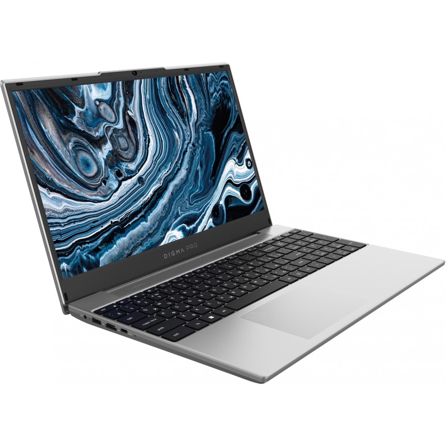 Digma PRO Breve AMD Ryzen 5 Pro 5675U 2300MHz/15.6"/1920х1080/8GB/512GB SSD/AMD Radeon RX Vega 7/Wi-Fi/Bluetooth/Windows 11 Pro (DN15R5-8DXW06) Silver