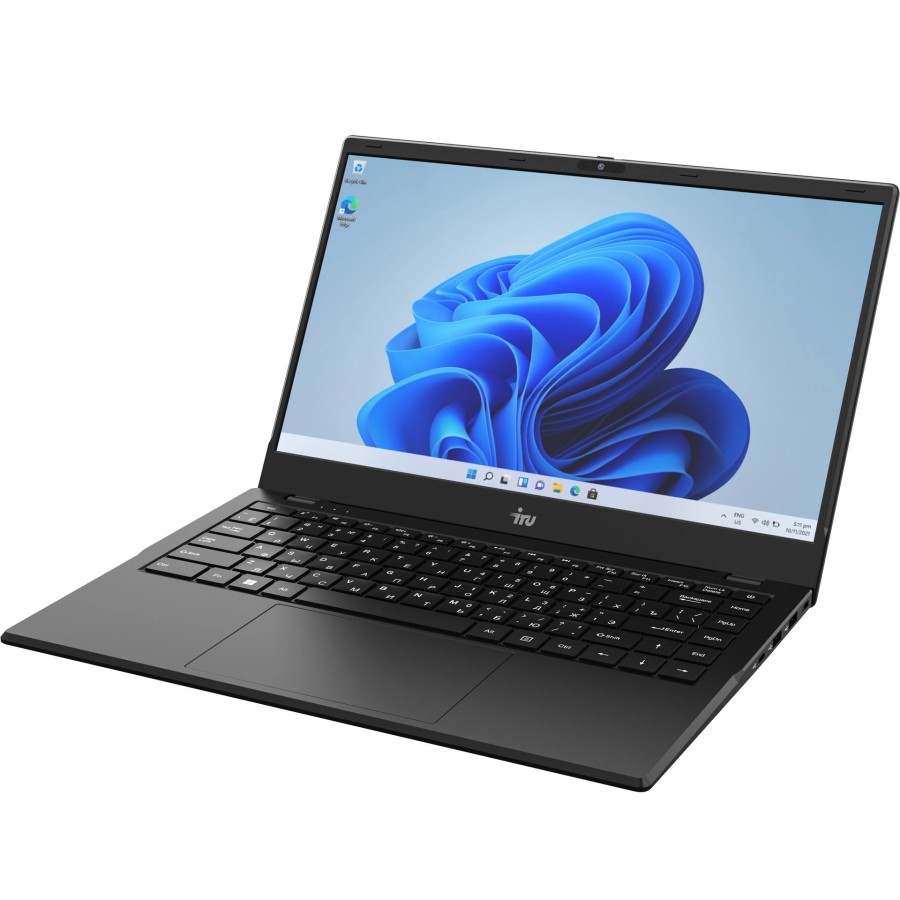 iRU Planio 14ING Intel N100 3400MHz/14"/1920x1080/8GB/256GB SSD/Intel UHD Graphics/Wi-Fi/Bluetooth/DOS (2058902) Black