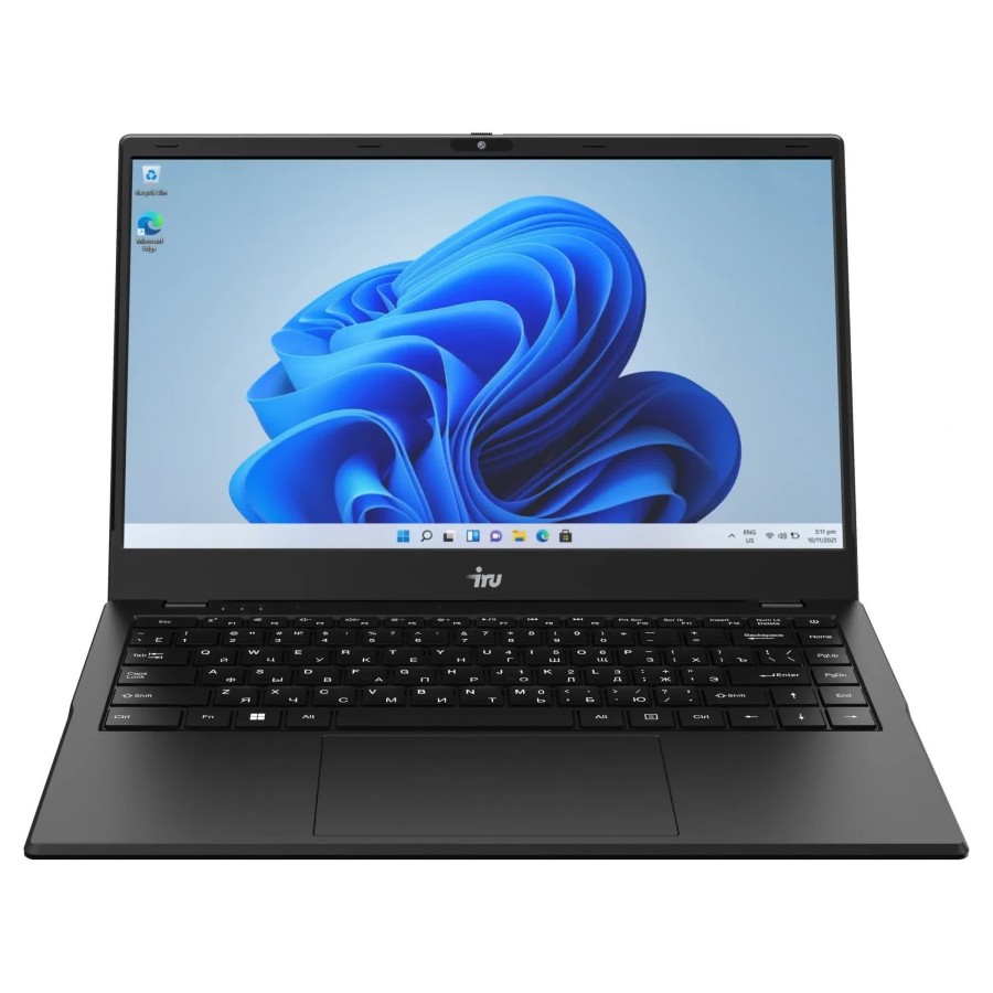 iRU Planio 14ING Intel N100 3400MHz/14"/1920x1080/8GB/512GB SSD/Intel UHD Graphics/Wi-Fi/Bluetooth/Windows 11 Pro (2059101) Black