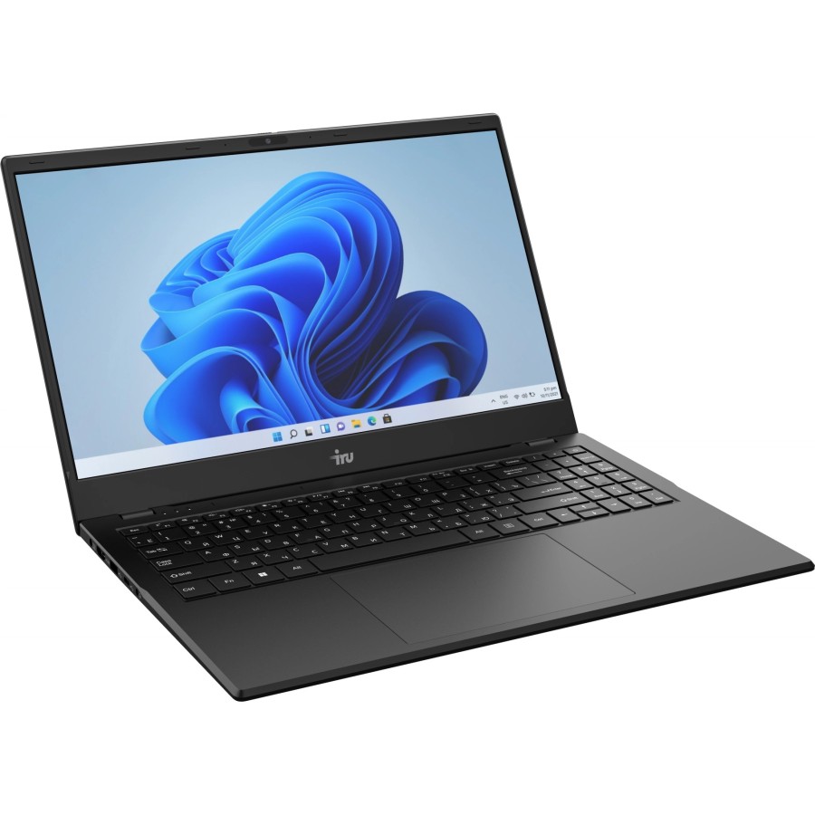 iRU Planio 15ING Intel N100 3400MHz/15.6"/1920x1080/8GB/256GB SSD/Intel UHD Graphics/Wi-Fi/Bluetooth/DOS (2058911) Black