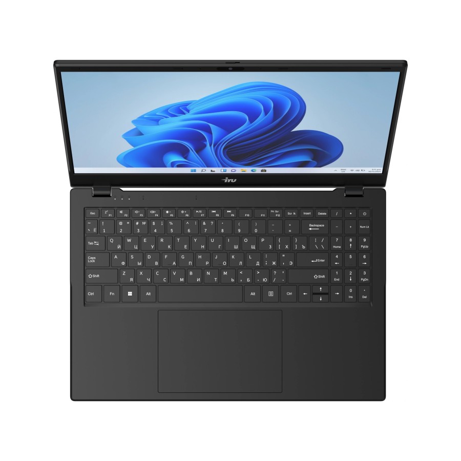 iRU Planio 15ING Intel N100 3400MHz/15.6"/1920x1080/8GB/256GB SSD/Intel UHD Graphics/Wi-Fi/Bluetooth/DOS (2058911) Black