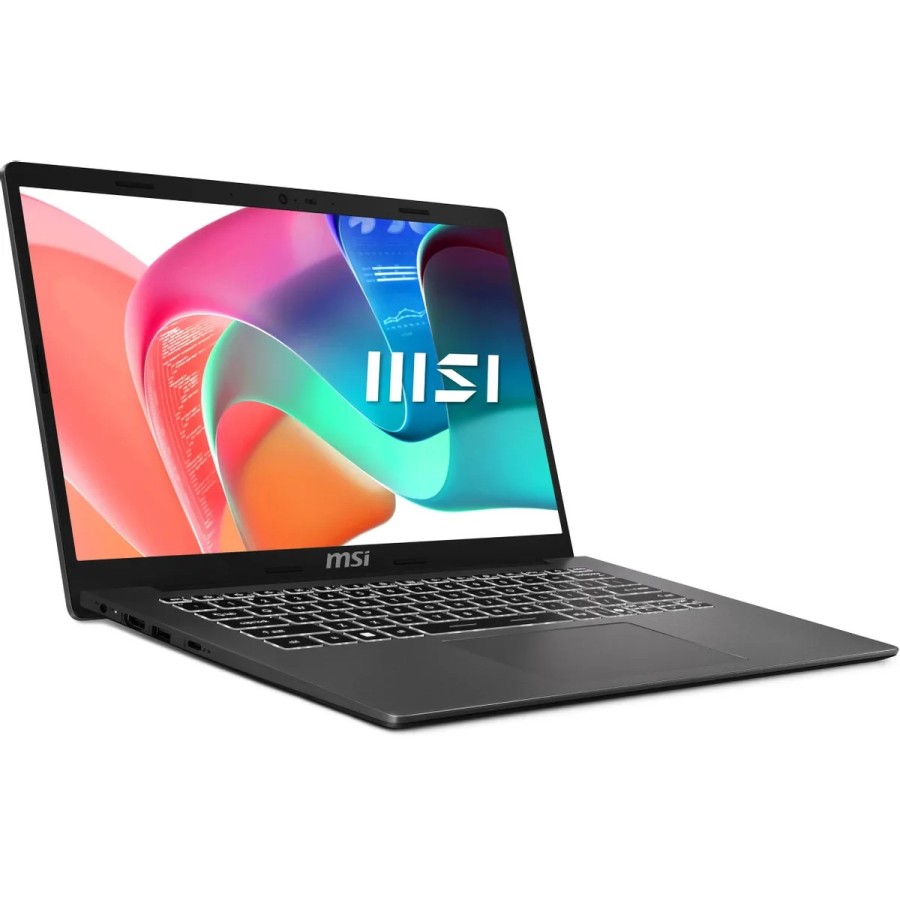 MSI Modern 14 F1MG-656RU Intel Core 7 150U 1800MHz/14"/1920x1080/16GB/512GB SSD/Intel Graphics/Wi-Fi/Bluetooth/Windows 11 Pro (9S7-14S111-656) Grey