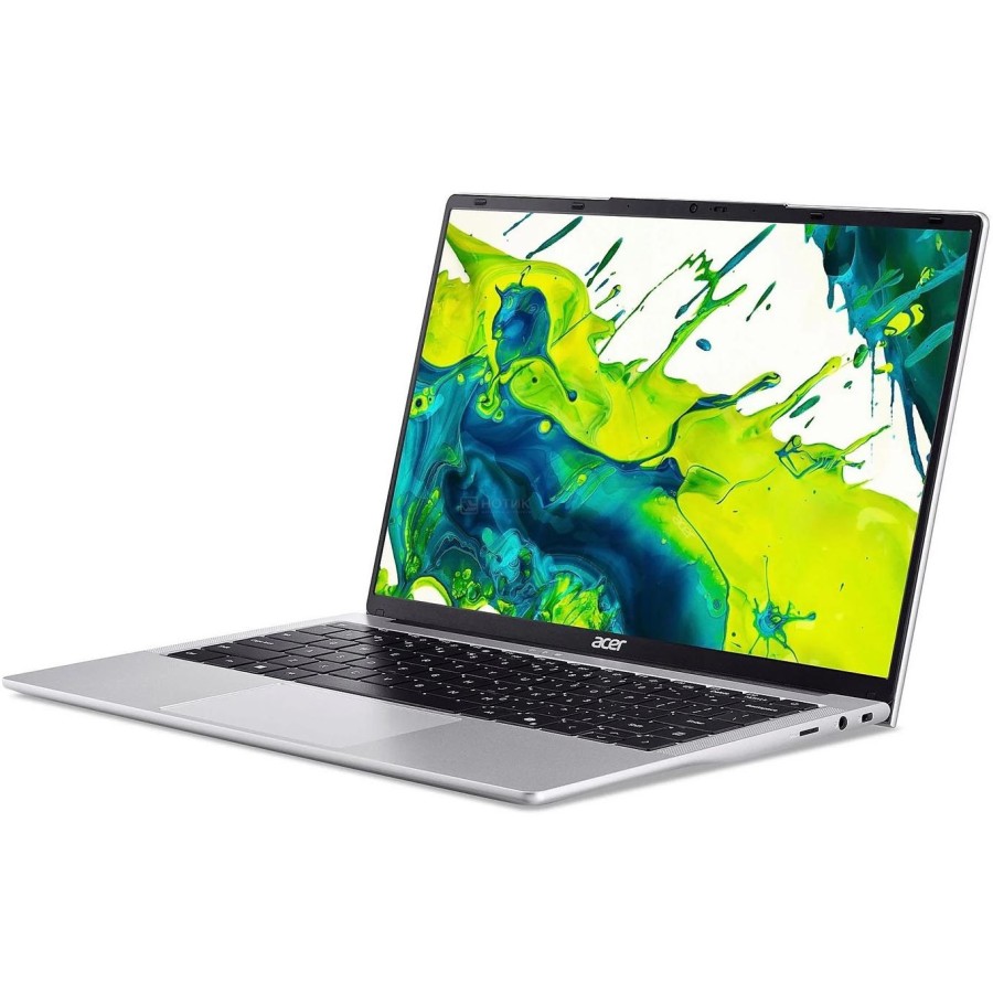 Acer Aspire Lite AL14-32P-36FE Intel Core 3 N355 3000MHz/14"/1920х1200/8GB/512GB SSD/Intel Graphics/Wi-Fi/Bluetooth/Без ОС (NX.D3HCD.003) Silver