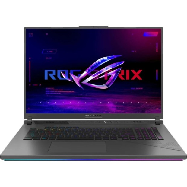 ASUS ROG Strix G18 G814JVR-N6035 Intel Core i9 14900HX 1600MHz/18"/2560x1600/32GB/1024GB SSD/NVIDIA GeForce RTX 4060 8GB/Wi-Fi/Bluetooth/Без ОС (90NR0IF6-M001L0) Grey
