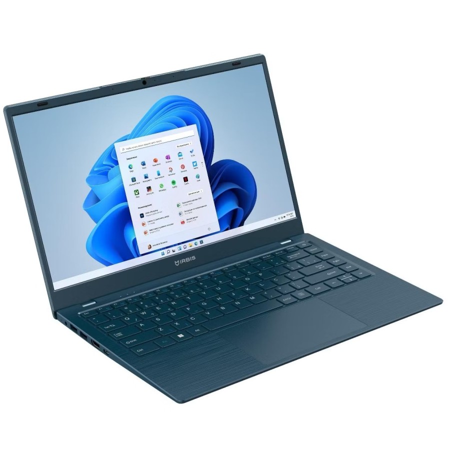 IRBIS 14NBC1003 Intel Celeron N4000 1100MHz/14"/1920x1080/4GB/128GB eMMC/Intel UHD Graphics 600/Wi-Fi/Bluetooth/Windows 11 Pro (14NBC1003) Blue