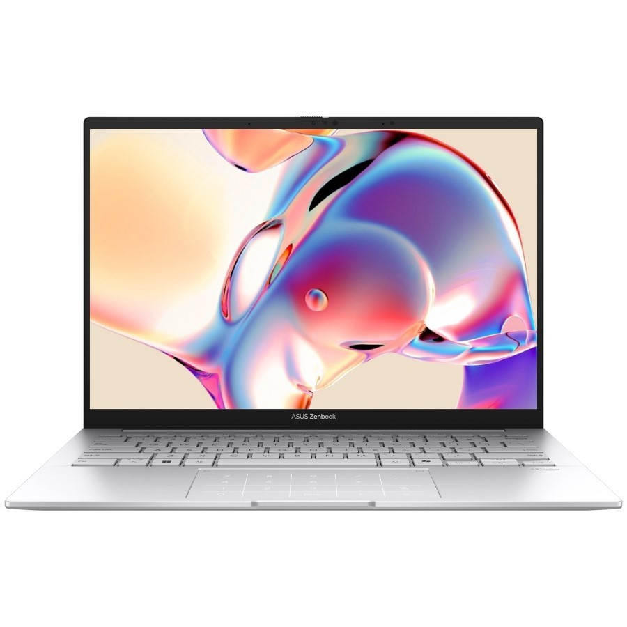 ASUS Zenbook 14 OLED UX3405CA-ST1349 Intel Core Ultra 5 225H 4300MHz/14"/2880x1800/16GB/512GB SSD/Intel Arc Graphics/Wi-Fi/Bluetooth/Без ОС (90NB14W2-M01ZL0) Silver