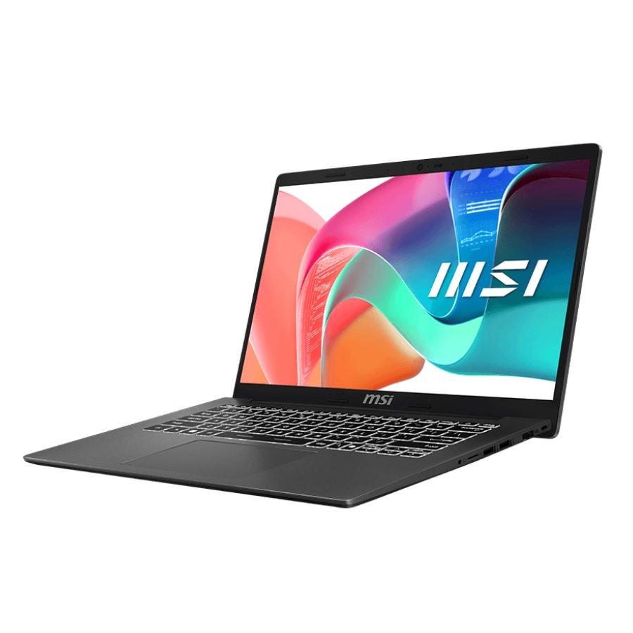 MSI Modern 14 F1MG Intel Core 5 120U 1400MHz/14"/1920x1080/16GB/512GB SSD/Intel Graphics/Wi-Fi/Bluetooth/DOS (9S7-14S111-485) Grey