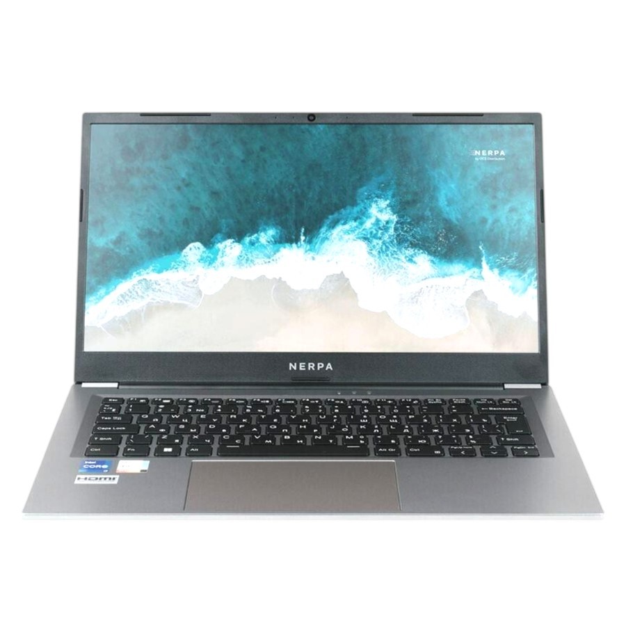 Nerpa CASPICA I552-14 Intel Core i5 1235U 1300MHz/14"/1920x1080/16GB/512GB SSD/Intel Iris Xe Graphics/Wi-Fi/Bluetooth/Без ОС (I552-14CE165200G) Grey