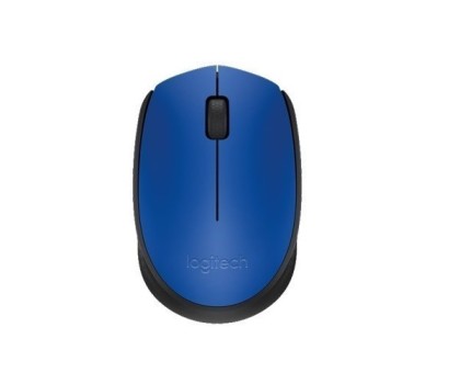 Logitech M171 Wireless Mouse Blue-Black USB (910-004640)