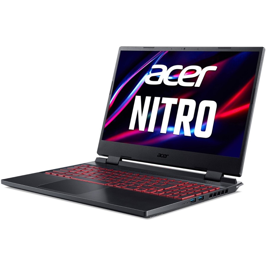 Acer Nitro 5 AN515-58-51LV Intel Core i5 12500H 2500MHz/15.6"/1920x1080/16GB/512GB SSD/NVIDIA GeForce RTX 3050 4GB/Wi-Fi/Bluetooth/DOS (NH.QFHER.006) Black
