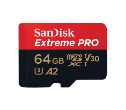 SanDisk Extreme Pro 64Gb MicroSD (SDSQXCU-064G-GN6MA)