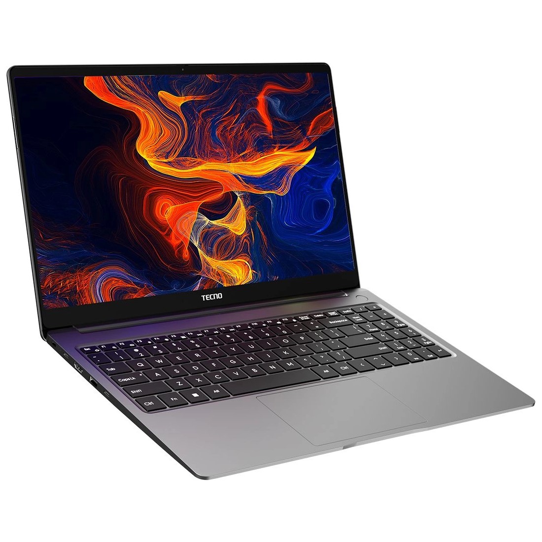 Tecno MegaBook T1 AMD Ryzen 5 5500U 2100MHz/15.6"/1920x1080/16GB/512GB SSD/AMD Radeon RX Vega 7/Wi-Fi/Bluetooth/Без ОС  (T15DA-2EG0) Grey