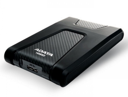 ADATA DashDrive Durable HD650 1TB, 2.5" , USB 3.1, черный (AHD650-1TU31-CBK)