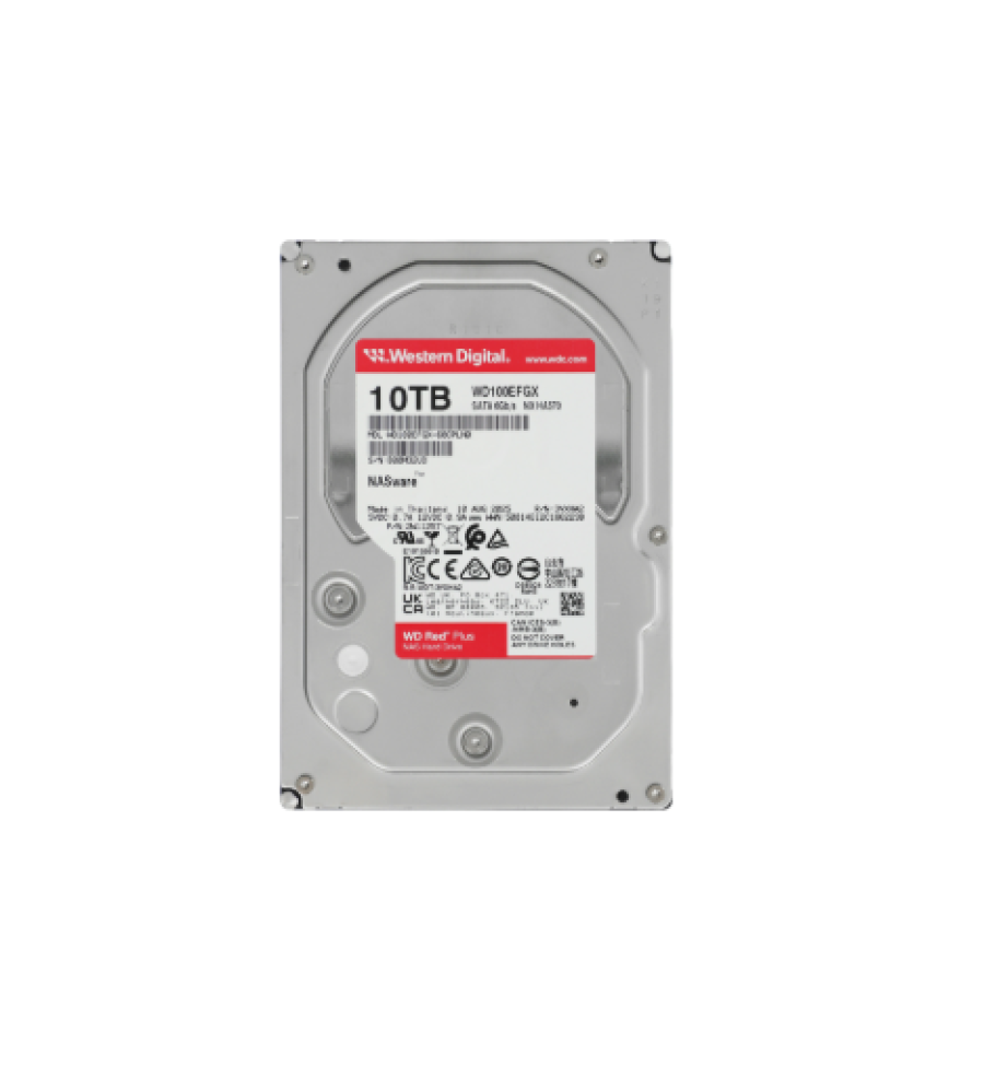 Western Digital Red Plus 10TB SATA-III (WD100EFGX)