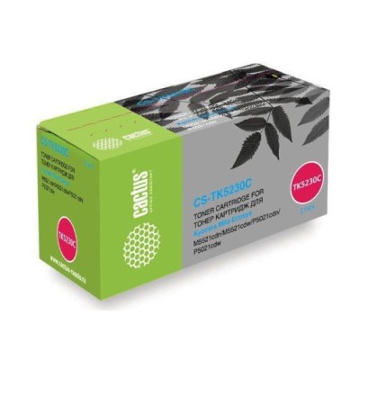 Cactus CS-TK5230C голубой (2600 стр) для Ecosys M5521cdn/M5521cdw/P5021cdn/P5021cdw