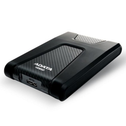 ADATA DashDrive Durable HD650 USB 3.1 2TB Black (AHD650-2TU31-CBK)