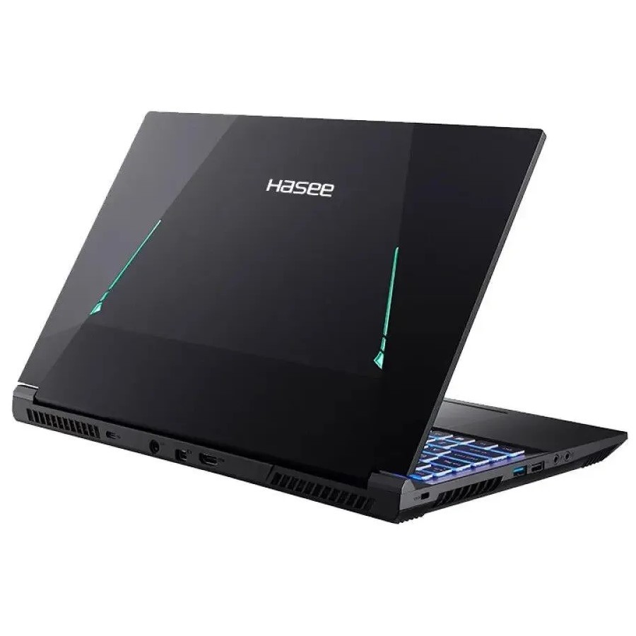 HASEE Z7-DA5NS Intel Core i5 12450H 2000MHz/15.6"/1920х1080/16GB/512GB SSD/NVIDIA GeForce RTX 3050 4GB/Wi-Fi/Bluetooth/DOS (Z7-DA5NS) Black