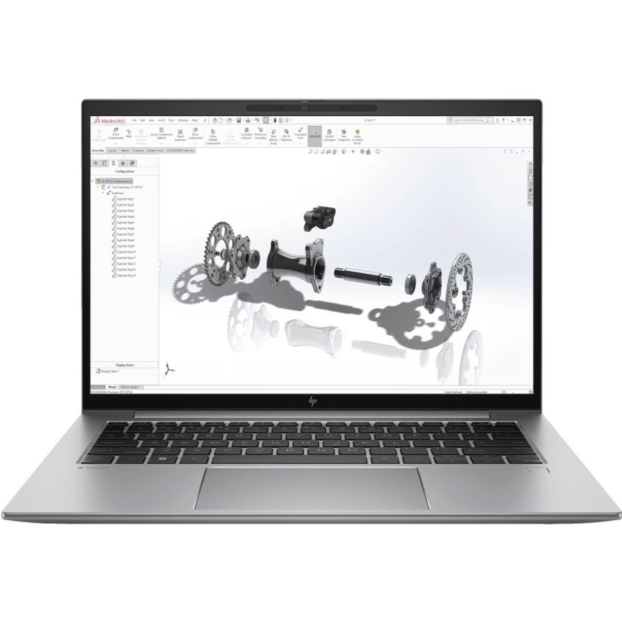 HP ZBook Firefly 14 G10 (7Z3A6UT) Intel Core i7 1355U 1700MHz/14"/1920x1200/8GB/256GB SSD/NVIDIA RTX A500 4GB/Wi-Fi/Bluetooth/Windows 11 Pro (Grey)