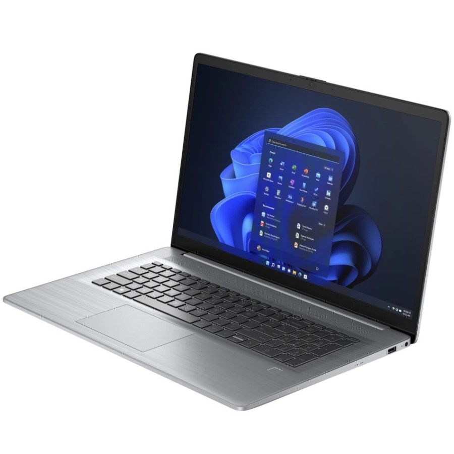 HP 470 G10 (9G1Q8ET) Intel Core i7 1355U 1700MHz/17.3"/1920х1080/16GB/512GB SSD/Intel Iris Xe Graphics/Wi-Fi/Bluetooth/DOS (Silver)