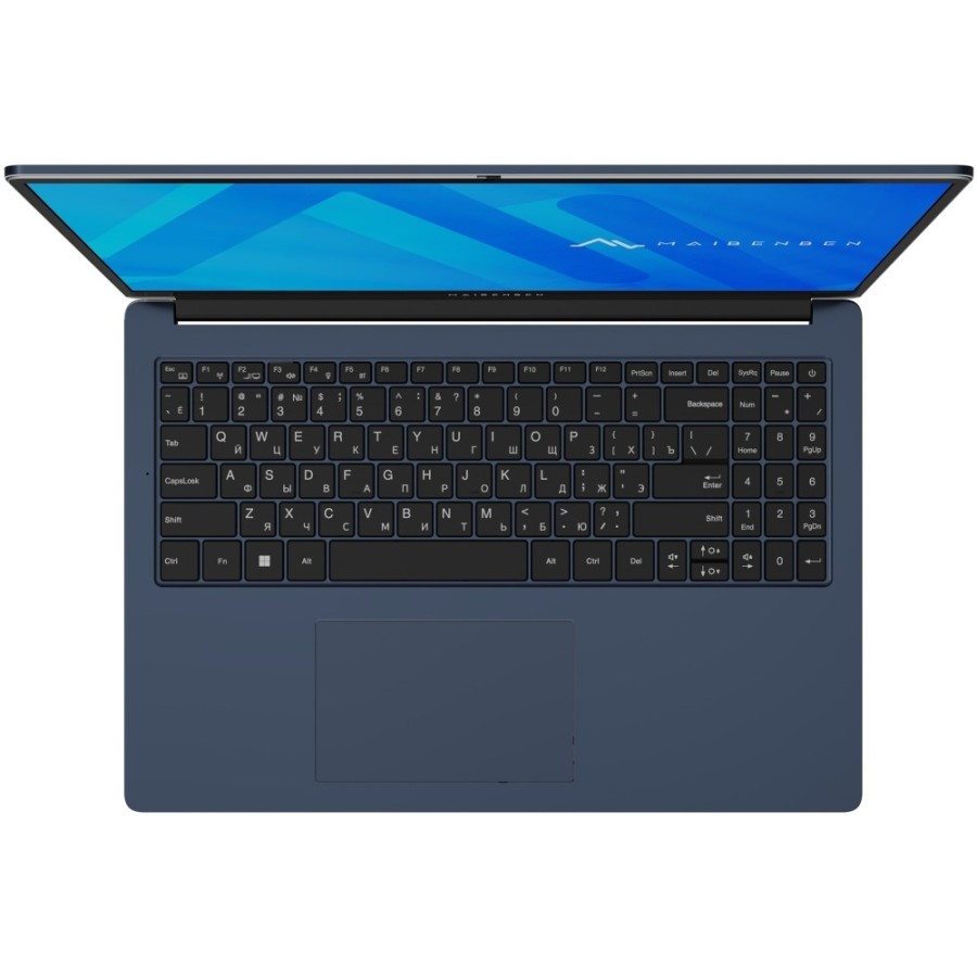 MAIBENBEN M645 AMD Ryzen 5 4600H 3000MHz/16"/1920x1200/16GB/512GB SSD/AMD Radeon RX Vega 6/Wi-Fi/Bluetooth/Linux (M6451SF0LURE0) Blue