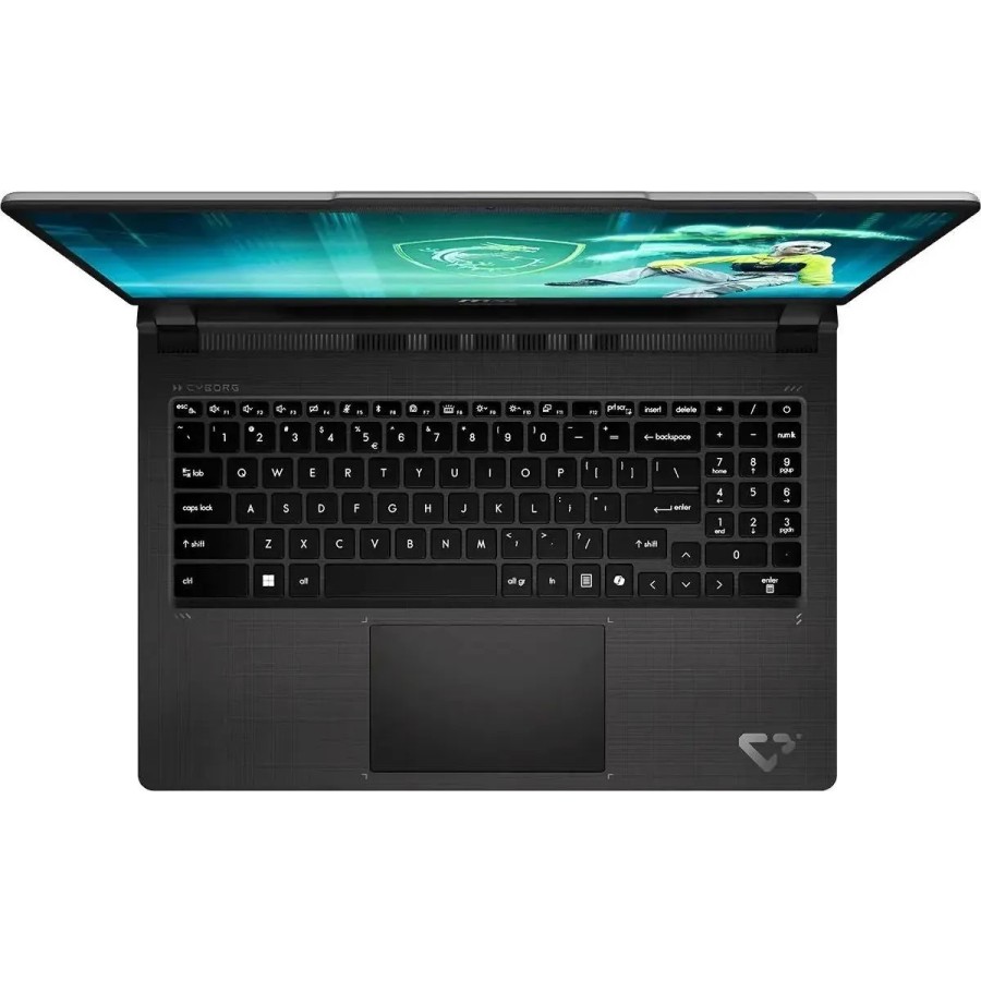 MSI Cyborg 15 Max C2WG-013XRU Intel Core 7 240H 2500MHz/15.6"/1920x1080/16GB/1024GB SSD/NVIDIA GeForce RTX 5070 8GB/Wi-Fi/Bluetooth/DOS (9S7-15T111-013) Grey