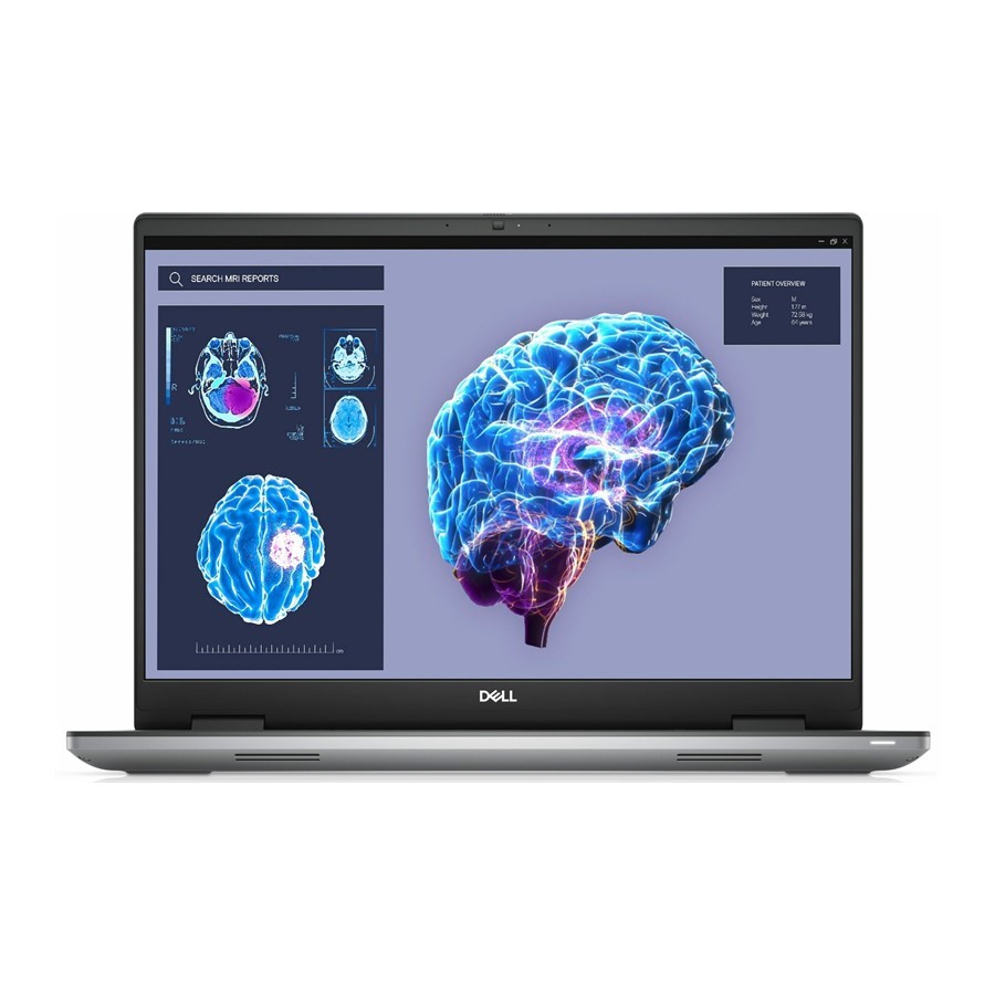 DELL Precision 7680 Intel Core i7 13850HX 2100MHz/16"/3840x2400/32GB/1024GB SSD/NVIDIA RTX 3500 Ada 12GB/Wi-Fi/Bluetooth/Linux (7680-7314) Grey