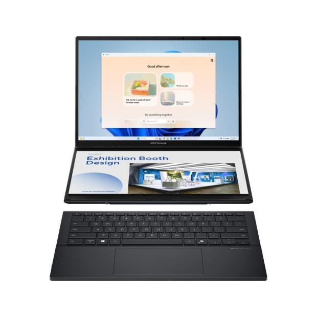 ASUS Zenbook DUO 14 UX8406CA-QL221W Intel Core Ultra 7 255H 4400MHz/14"/1920x1200/16GB/1024GB SSD/Intel Arc Graphics/Wi-Fi/Bluetooth/Windows 11 Home (90NB14X1-M00C70) Grey