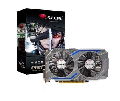 AFOX GTX1650 4GB GAMING GDDR6 128Bit DP DVI HDMI ATX 2FAN (AF1650-4096D6H1-V8)