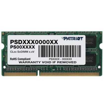 Patriot Memory SL 4Gb 1шт. (PSD34G13332S)