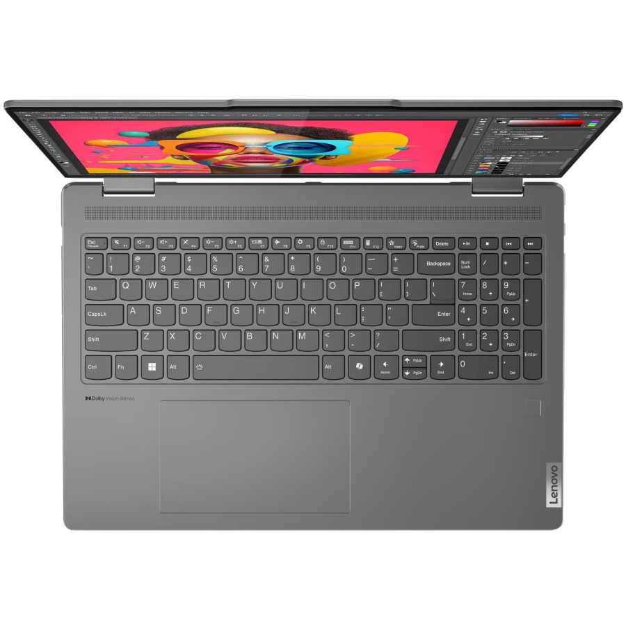 Lenovo Yoga 7 2-in-1 16IML9 Intel Core Ultra 7 155U 1700MHz/16"/1920x1200/16GB/1024GB SSD/Intel Graphics/Wi-Fi/Bluetooth/Windows 11 Home (83DL0002US) Grey
