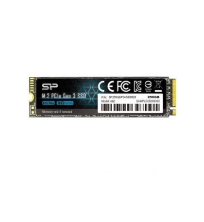 Silicon Power P34A60 SSD 256Gb  PCI-E (SP256GBP34A60M28)