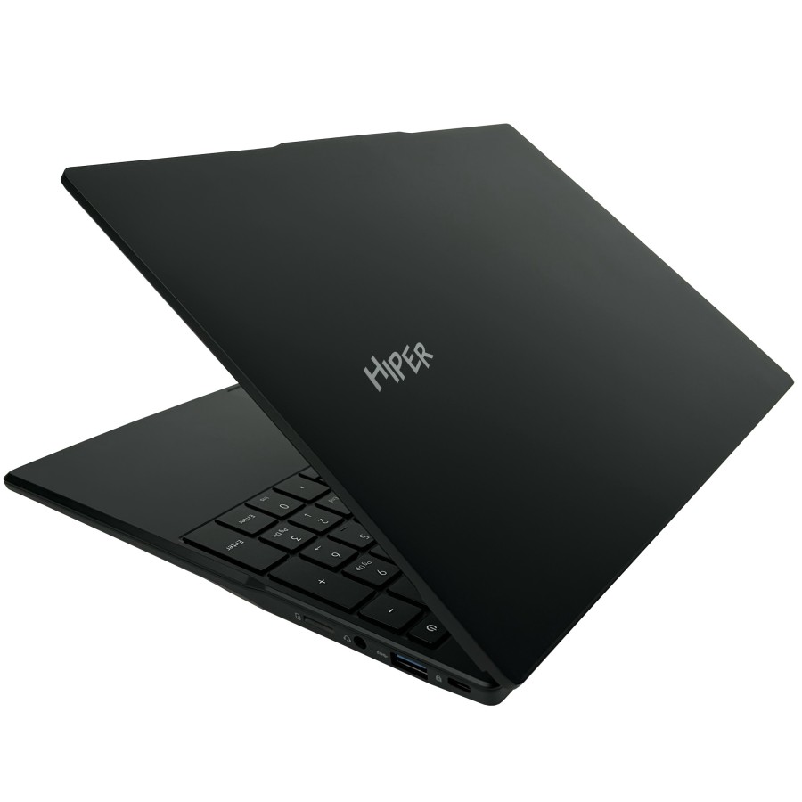 Hiper WORKBOOK I151 Intel Core i5 12450H 2000MHz/15.6"/1920x1080/16GB/512GB SSD/Intel UHD Graphics/Wi-Fi/Bluetooth/Windows 11 Pro (FWBC151-I512HR16N5FABWPG) Black