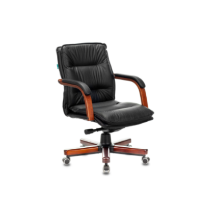 Бюрократ T-9927WALNUT-LOW (T-9927WALNUT-LOW/BL) Черный
