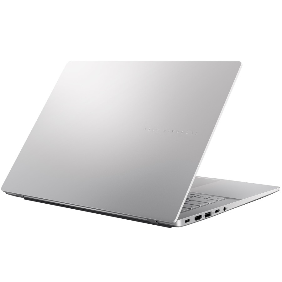 ASUS Vivobook S14 S3407CA-LY098 Intel Core Ultra 5 225H 4300MHz/14"/1920x1200/16GB/512GB SSD/Intel Arc/Wi-Fi/Bluetooth/Без ОС (90NB16J1-M00770) Silver
