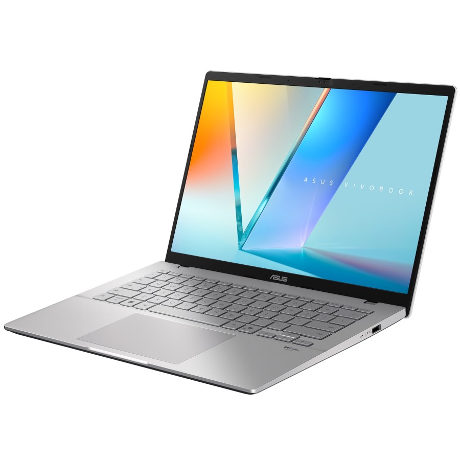 ASUS Vivobook S14 S3407CA-LY098 Intel Core Ultra 5 225H 4300MHz/14"/1920x1200/16GB/512GB SSD/Intel Arc/Wi-Fi/Bluetooth/Без ОС (90NB16J1-M00770) Silver