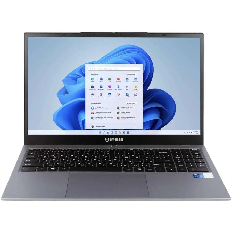 IRBIS 15NBP3512_G3T Intel Core i7 13620H 2400MHz/15.6"/1920x1080/32GB/1024GB SSD/Intel UHD Graphics/Wi-Fi/Bluetooth/Windows 11 Pro (15NBP3512_G3T) Grey