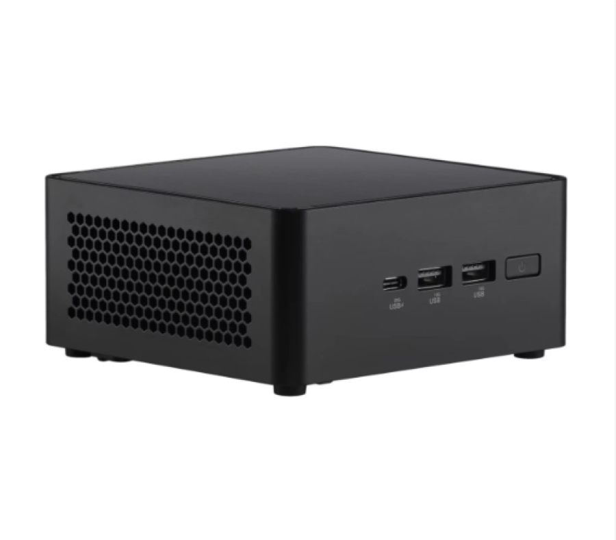 ASUS NUC 14 Pro Tall PC Kit Intel Core 3 100U 1200 МГц/Без ОЗУ/Без SSD/DVD-нет/Intel Arc Graphics/Без ОС (90AR0072-M00040) Черный
