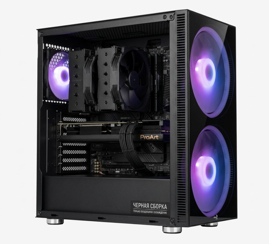 Игровой компьютер H2O Neon Intel core i5 12400F/NVIDIA GeForce RTX 5050 8GB/16GB DDR4/SSD 500GB/Windows 11 Pro (HT198924) [код: 198924]