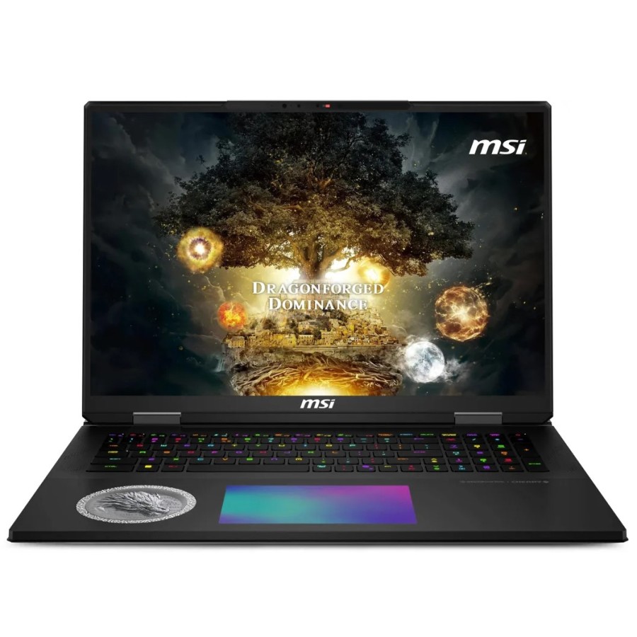 MSI Titan 18 HX Dragon Edition A2XWIG-1020RU Intel Core Ultra 9 285HX 2800MHz/18"/3840x2400/64GB/4096GB SSD/NVIDIA GeForce RTX 5080 16GB/Wi-Fi/Bluetooth/Windows 11 Home (9S7-1824A5-1020) Black