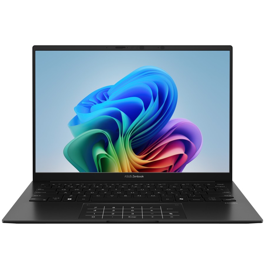 ASUS ZenBook 14 UM3406KA-PP179 AMD Ryzen AI 7 350 2000MHz/14"/2880x1800/16GB/1024GB SSD/AMD Radeon 860M/Wi-Fi/Bluetooth/Без ОС (90NB14U1-M00AJ0) Black
