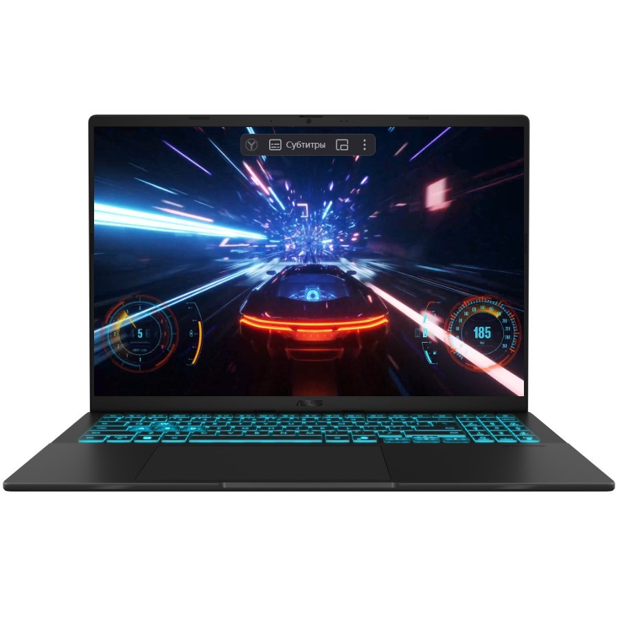 ASUS Gaming V16 V3607VH-RP046 Intel Core 5 210H 2200MHz/16"/1920x1200/16GB/1024GB SSD/NVIDIA GeForce RTX 5050 8GB/Wi-Fi/Bluetooth/Без ОС (90NB16L1-M004D0) Black