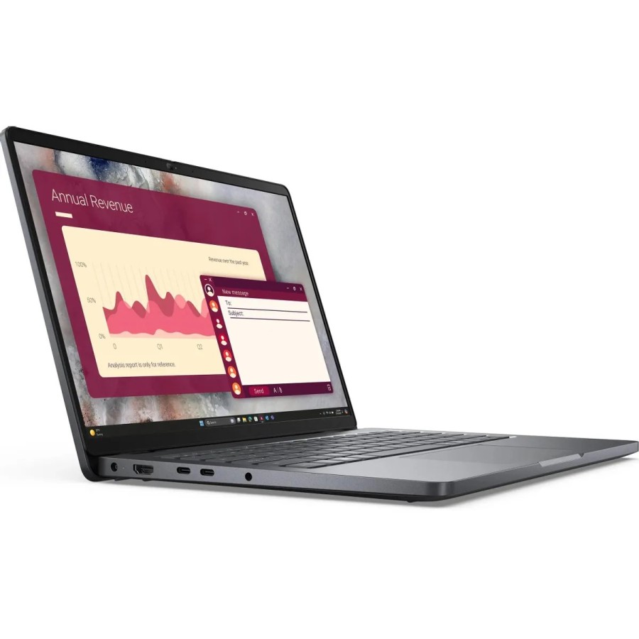 DELL PRO 14 Intel Core Ultra 7 255U 3800MHz/14"/1920x1200/16GB/512GB SSD/Intel Graphics/Wi-Fi/Bluetooth/Linux (PRO14-7653) Grey