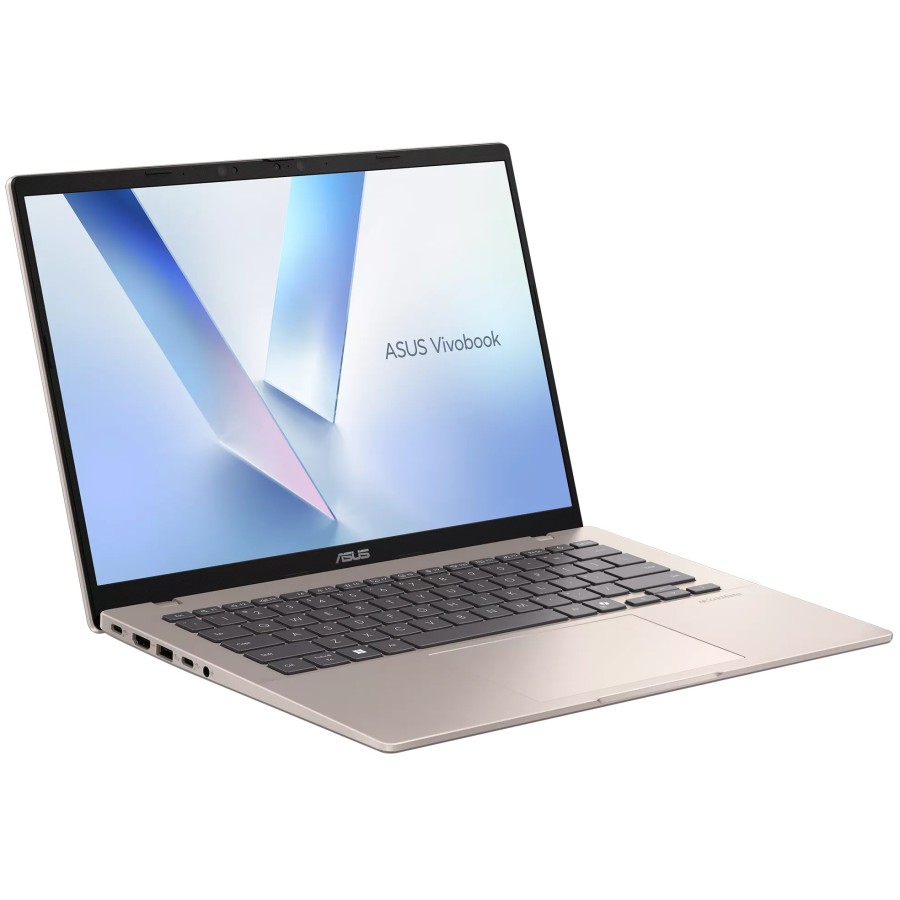 ASUS Vivobook 14 X1407QA-LY094W Snapdragon X X1 26 100 2970MHz/14"/1920x1200/16GB/1024GB SSD/Qualcomm Adreno/Wi-Fi/Bluetooth/Windows 11 Home (90NB1602-M00790) Gold
