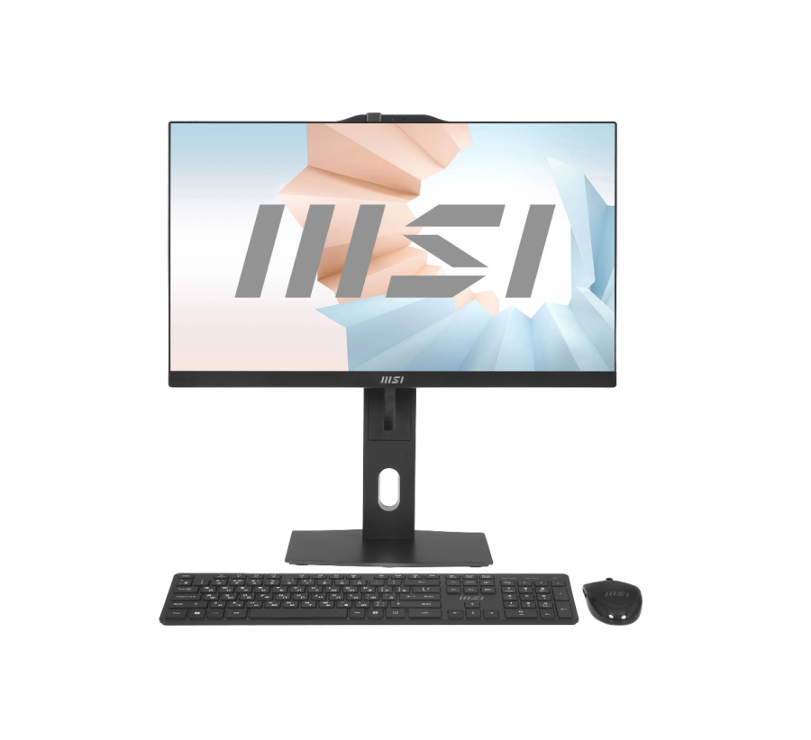 MSI Modern AM242P 12M-264XRU Intel Core i3 1215U 1200 МГц/8192 Mb/256 Gb SSD/23.8" Full HD 1920x1080/DVD нет/Intel UHD Graphics/Без ОС (9S6-AE0711-1456) Черный