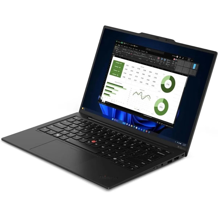 Lenovo ThinkPad X1 Carbon Gen 12 Intel Core Ultra 7 155H 3800MHz/14"/1920x1200/16GB/512GB SSD/Intel Arc Graphics/Wi-Fi/Bluetooth/LTE/Windows 11 Pro (21KDA04PCD) Black