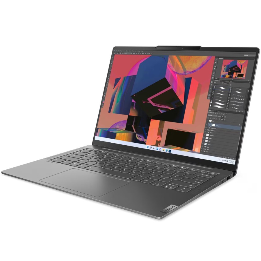 Lenovo Yoga Slim 6 14IRH8 Intel Core i7 13700H 2400MHz/14"/2240x1400/16GB/512GB SSD/Intel Iris Xe Graphics/Wi-Fi/Bluetooth/Windows 11 Home (83E00054RU) Grey