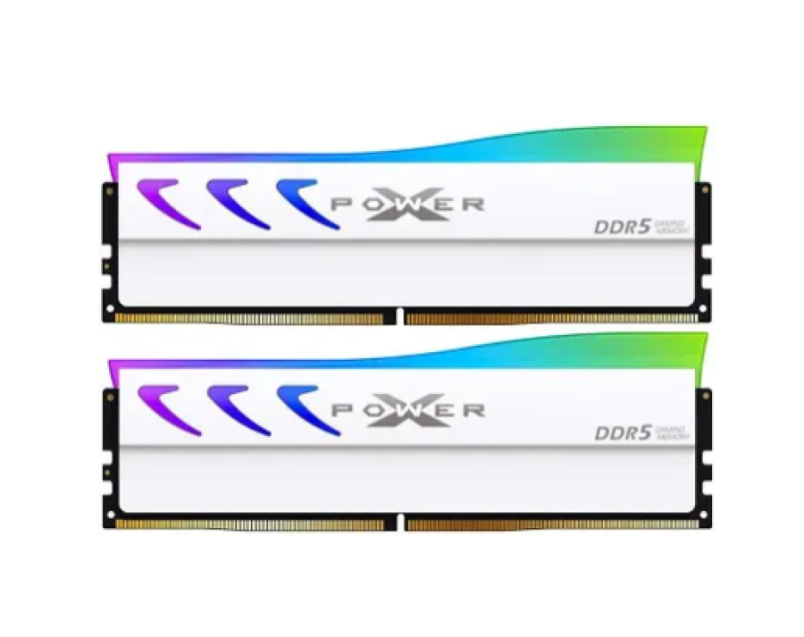 Silicon Power Xpower Storm DDR5 32ГБ (2x16ГБ) 6800MHz DIMM (SP032GXLWU68AFDL) White