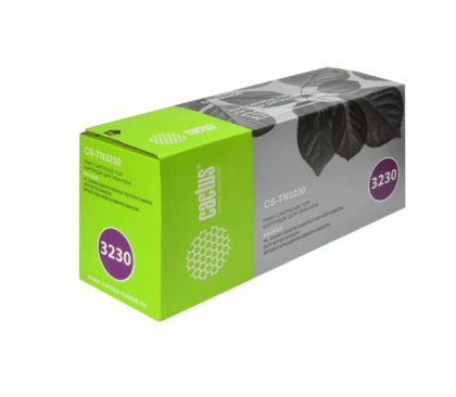 cactus CS-TN3230 черный (3000 стр) для Brother HL-5340D/5350DN/5370DW/DCP-8070D/8085DN